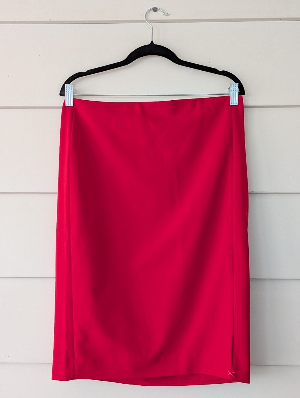 Express Women's Pencil Skirt In Red, Size 12